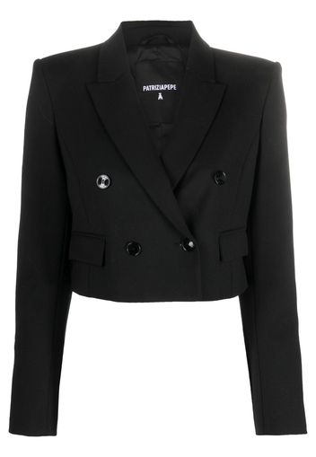 Patrizia Pepe Blazer crop - Nero