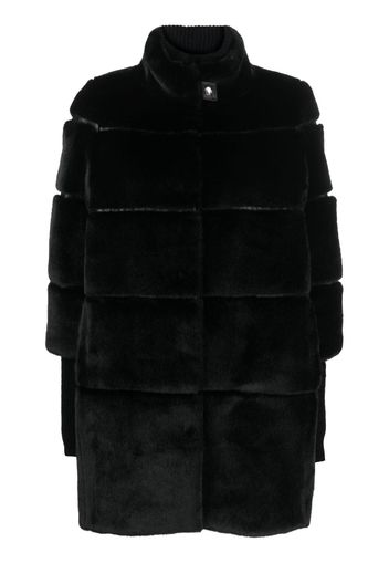 Patrizia Pepe faux-fur coat - Nero