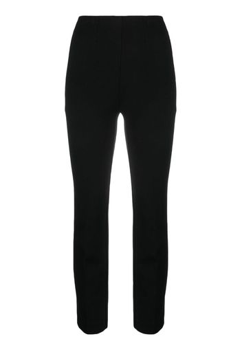 Patrizia Pepe slim-cut high-waisted trousers - Nero