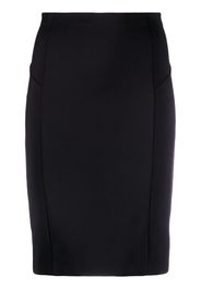 Patrizia Pepe high-waist pencil skirt - Nero