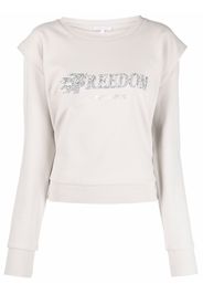 Patrizia Pepe Felpa Freedom - Grigio