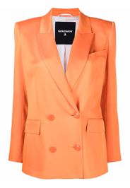 Patrizia Pepe Blazer con spalle strutturate - Arancione