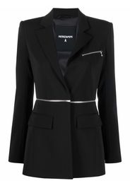 Patrizia Pepe multi-way zip jacket - Nero