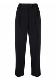 Patrizia Pepe cropped high-waisted trousers - Nero