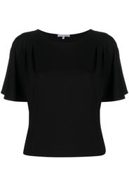 Patrizia Pepe T-shirt con scollo a barca - Nero