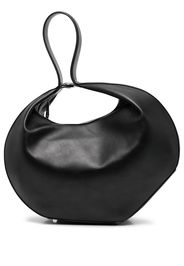 Patrizia Pepe Borsa hobo grande con bracciale rigido - Nero