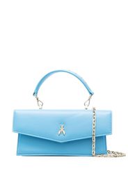 Patrizia Pepe Fly Bamby leather bag - Blu