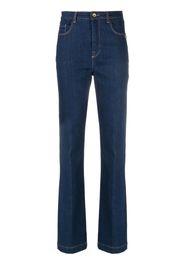 Patrizia Pepe high-rise slim-cut jeans - Blu