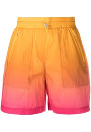 Patrizia Pepe gradient-effect shorts - Arancione