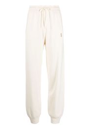 Patrizia Pepe logo-print track pants - Bianco