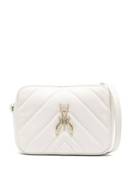 Patrizia Pepe Fly quilted crossbody bag - Bianco