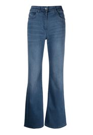 Patrizia Pepe high-waisted flared jeans - Blu