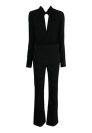 Patrizia Pepe Essential crepe jumpsuit - Nero