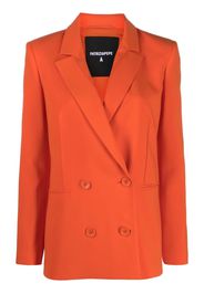 Patrizia Pepe Essential double-breasted blazer - Arancione