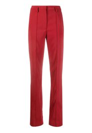 Patrizia Pepe Essential crepe tailored trousers - Rosso