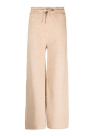 Patrizia Pepe high-waist fine-knit trousers - Toni neutri