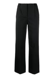 Patrizia Pepe high-waist straight-leg trousers - Nero