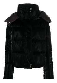 Patrizia Pepe high-neck padded jacket - Nero