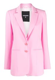 Patrizia Pepe single-breasted crepe blazer - Rosa