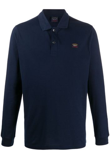 long sleeve polo shirt