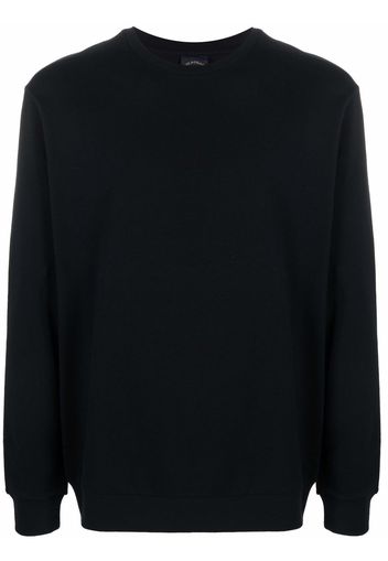 Paul & Shark logo-patch cotton sweatshirt - Nero