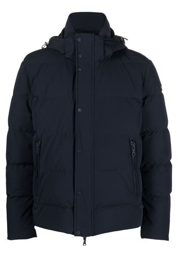 Paul & Shark padded hooded jacket - Blu