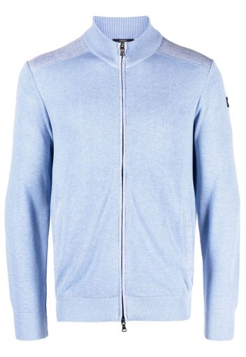 Paul & Shark Cardigan con zip - Blu