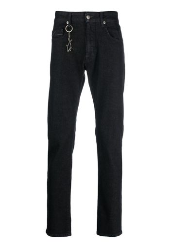 Paul & Shark mid-rise straight-leg jeans - Blu