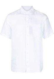 Paul & Shark short-sleeved linen shirt - Bianco