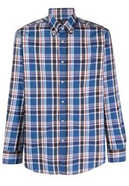 Paul & Shark tartan-check organic-cotton shirt - Blu