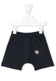 logo embroidered shorts