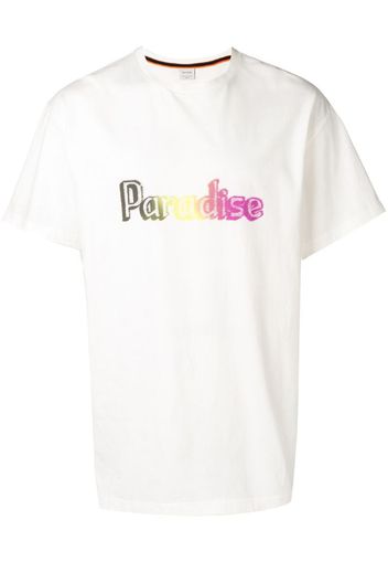 T-shirt Paradise con stampa