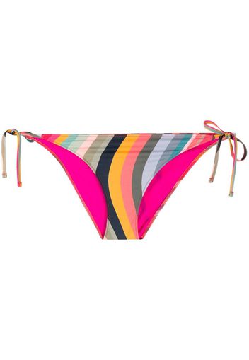 swirl print bikini briefs