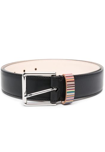 Paul Smith stripe trim belt - Nero