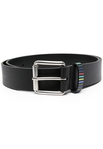 Paul Smith stripe trim belt - Nero