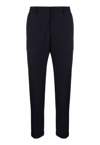 PAUL SMITH slim-fit tailored trousers - Blu