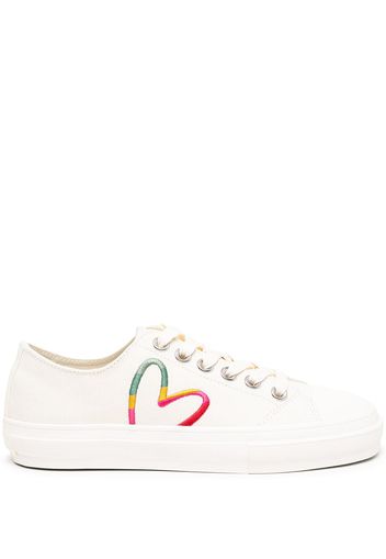 PAUL SMITH Sneakers Kinsey con ricamo - Bianco