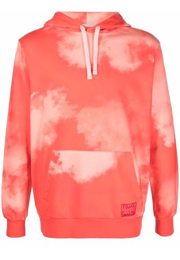 PAUL SMITH cloud-print pullover hoodie - Rosso