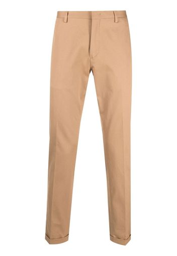 PAUL SMITH slim-cut chino trousers - Toni neutri