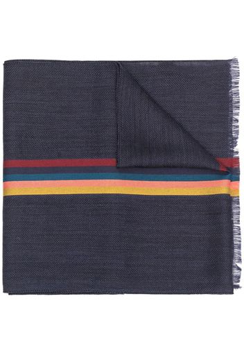 PAUL SMITH Sciarpa a righe - Blu