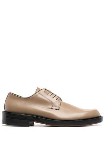 Paul Smith chunky-sole lace-up derby shoes - Marrone