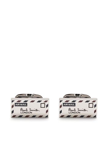 Paul Smith Air Mail cufflinks - Argento