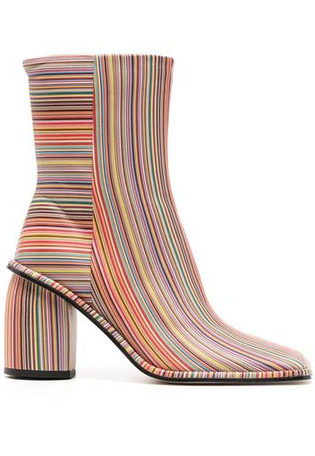 Paul Smith Amber 80mm square toe boots - Multicolore