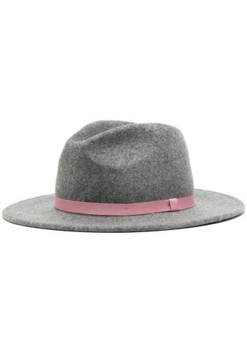 Paul Smith felted wool fedora hat - Grigio