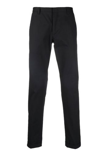 Paul Smith stretch-cotton slim-cut trousers - Nero