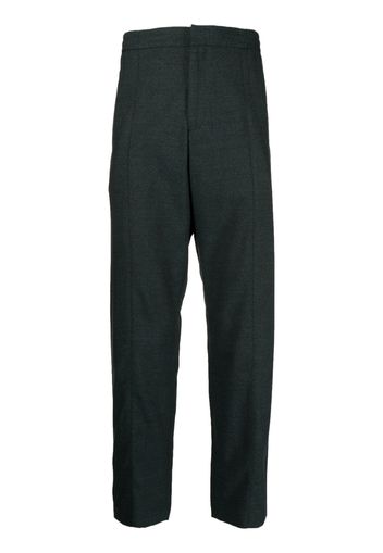 Paul Smith straight-leg wool trousers - Verde