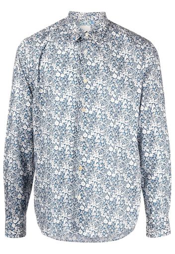 Paul Smith Camicia a fiori - Blu