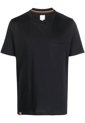 Paul Smith logo-tag cotton T-shirt - Nero