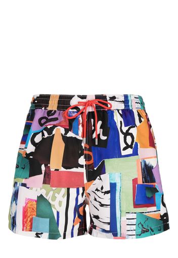 Paul Smith Costume da bagno con stampa grafica - Multicolore