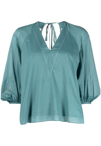 Paul Smith Blusa con scollo a V - Verde